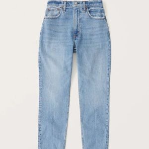 Abercrombie Curve Love Mom High Rise Jean